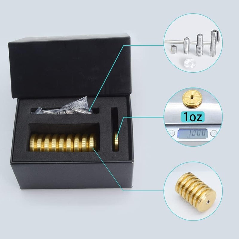 BICASTER Archery Stabilizer Weights Stainless Steel Total 10 Ounces - Image 2
